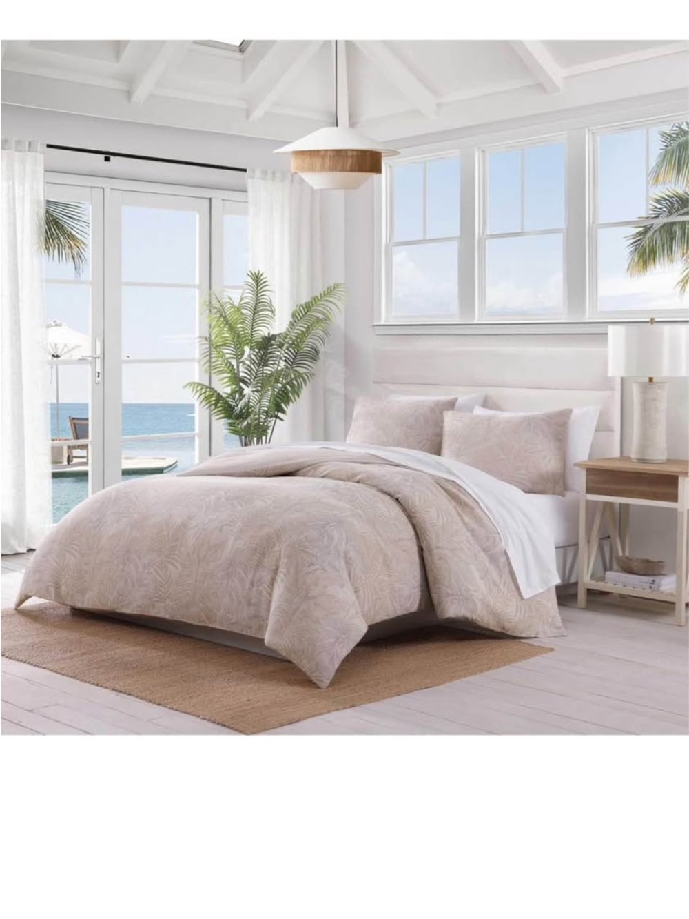 Tommy Bahama - King Comforter Set, 100% Soft Cotton Bedding - Picture 4 of 13